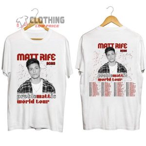 Matt Rife 2023 World Tour Shirt Matt Rife Merch Matthew Steven Rife Shirt1