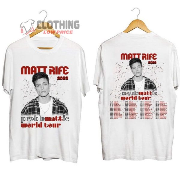 Matt Rife 2023 World Tour Shirt, Matt Rife Merch, Matthew Steven Rife Shirt