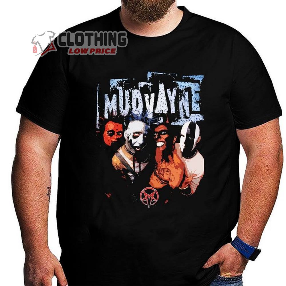 Mudvayne Tour 2023 Unisex T-Shirt, Ld50 On Adult Merch