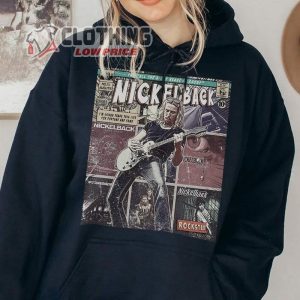Nickelback All The Right Reason Tour 2023 Hoodie, Nickelback 2023 Tour Dates Merch, Nickelback Tour 2023 Uk T- Shirt