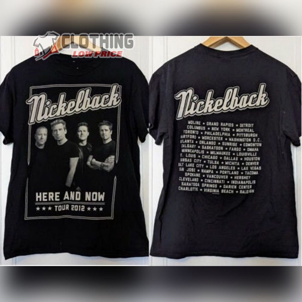 Nickelback Band Music Tour 2023 Shirt, Vintage Nickleback Band Shirt, Nickleback Merch