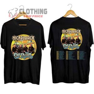 Nickelback Get Rollin Tour 2023 Shirt, Nickelback Band Concert 2023 Shirt, Nickelback Setlist 2023 Tour Songs Merch