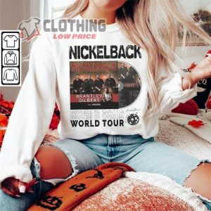 Nickelback Get Rollin Tour 2023 Tickets Hoodie Nickelback Band Concert 2023 Shirt Nickelback Tour 2023 Uk T Shirt 2