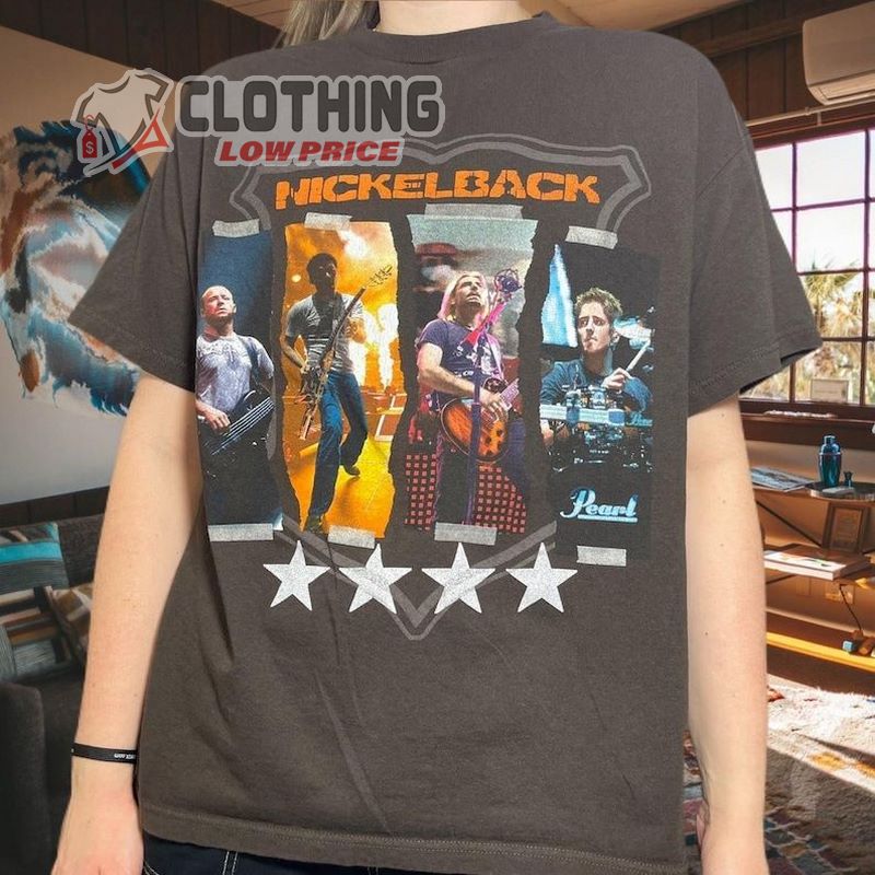 Nickelback Get Rollin Tour 2023 Tickets  T- Shirt, Nickelback Get Rollin New Album Shirt, Nickelback Tour 2023 Uk T- Shirt