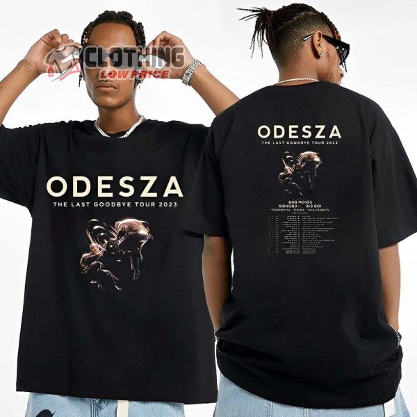 Odesza The Last Goodbye 2023 Tour Tickets Merch, The Last Goodbye 2023 Tour Shirt, Odesza 2023 Concert T-Shirt