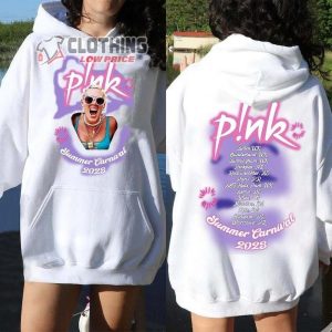 P!Nk Singer Summer Carnival 2023 Tour Sweatshirt, Pink Tour Shirt