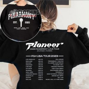 P1Harmony Live Tour 2023 Shirt P1Harmony P1Oneer Live Tour 2023 Sweatshirt P1Harmony Usa Tour Merch1