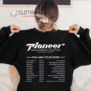 P1Harmony Live Tour 2023 Shirt P1Harmony P1Oneer Live Tour 2023 Sweatshirt P1Harmony Usa Tour Merch3