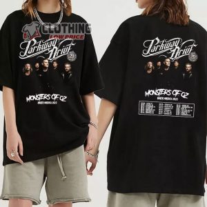 Parkway Drive Monsters Of Oz North America 2023 Merch Parkway Drive US Tour Shirt Parkway Drive Tour Dates 2023 T Shirt 2