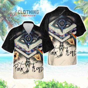 Pink Floyd Tushar Tella Hawaiian Shirt Pink Floyd Rock Music World Tour 2023 Dark Side Of The Moon Hawaiian Shirt 1