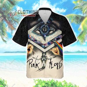 Pink Floyd Tushar Tella Hawaiian Shirt Pink Floyd Rock Music World Tour 2023 Dark Side Of The Moon Hawaiian Shirt 2