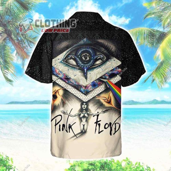 Pink Floyd Tushar Tella Hawaiian Shirt Pink Floyd Rock Music World Tour 2023 Dark Side Of The Moon Hawaiian Shirt