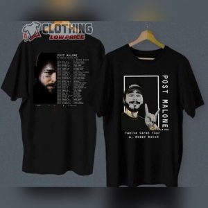 Post Malone 2023 Tour T-Shirt, Post Malone If Y’All Weren’T Here I’D Be Crying Shirt