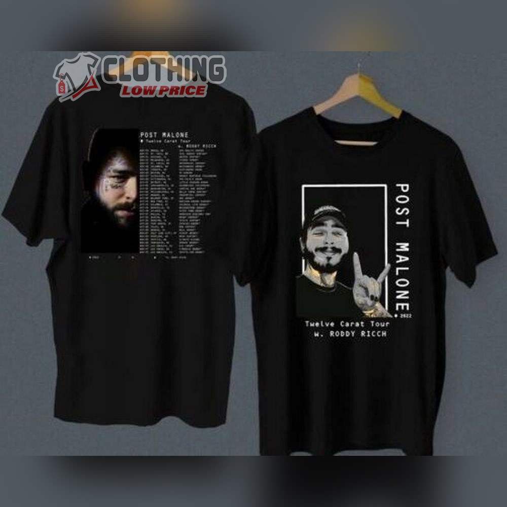 Post Malone 2023 Tour T-Shirt, Post Malone If Y'All Weren'T Here I'D Be Crying Shirt