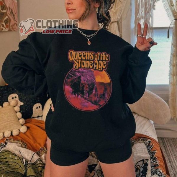 Queens Of The Stone Age The End Is Nero Tour Sweatshirt, Queens Of The Stone Age Concert 2023 Shirt