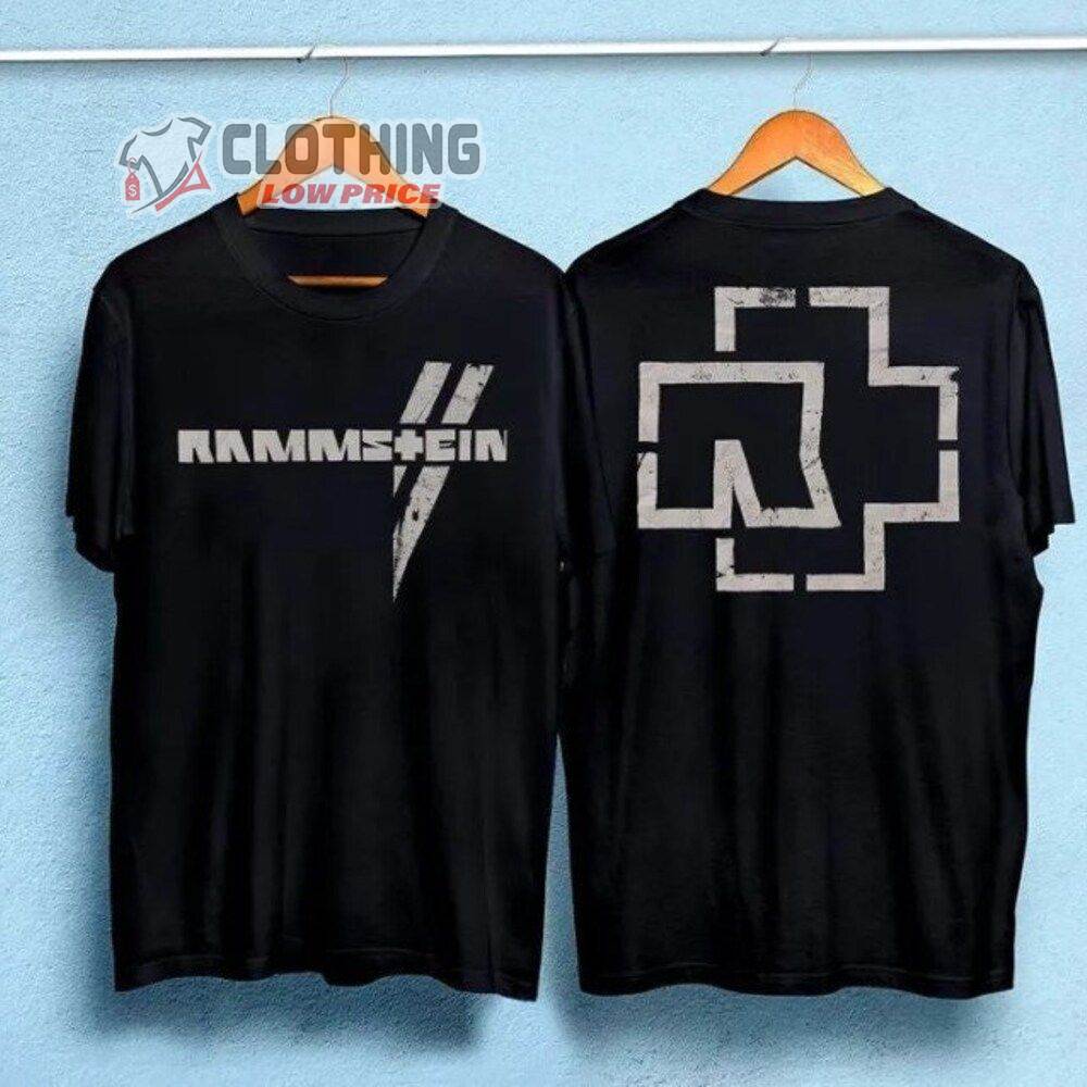 Rammstein Europe Stadium Tour 2023 Merch, Rammstein Logo Vintage Style Shirt, Rammstein Band Tour T-Shirt