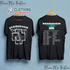 Rammstein Europe Stadium Tour 2023 Merch, Rammstein Unisex T-Shirt