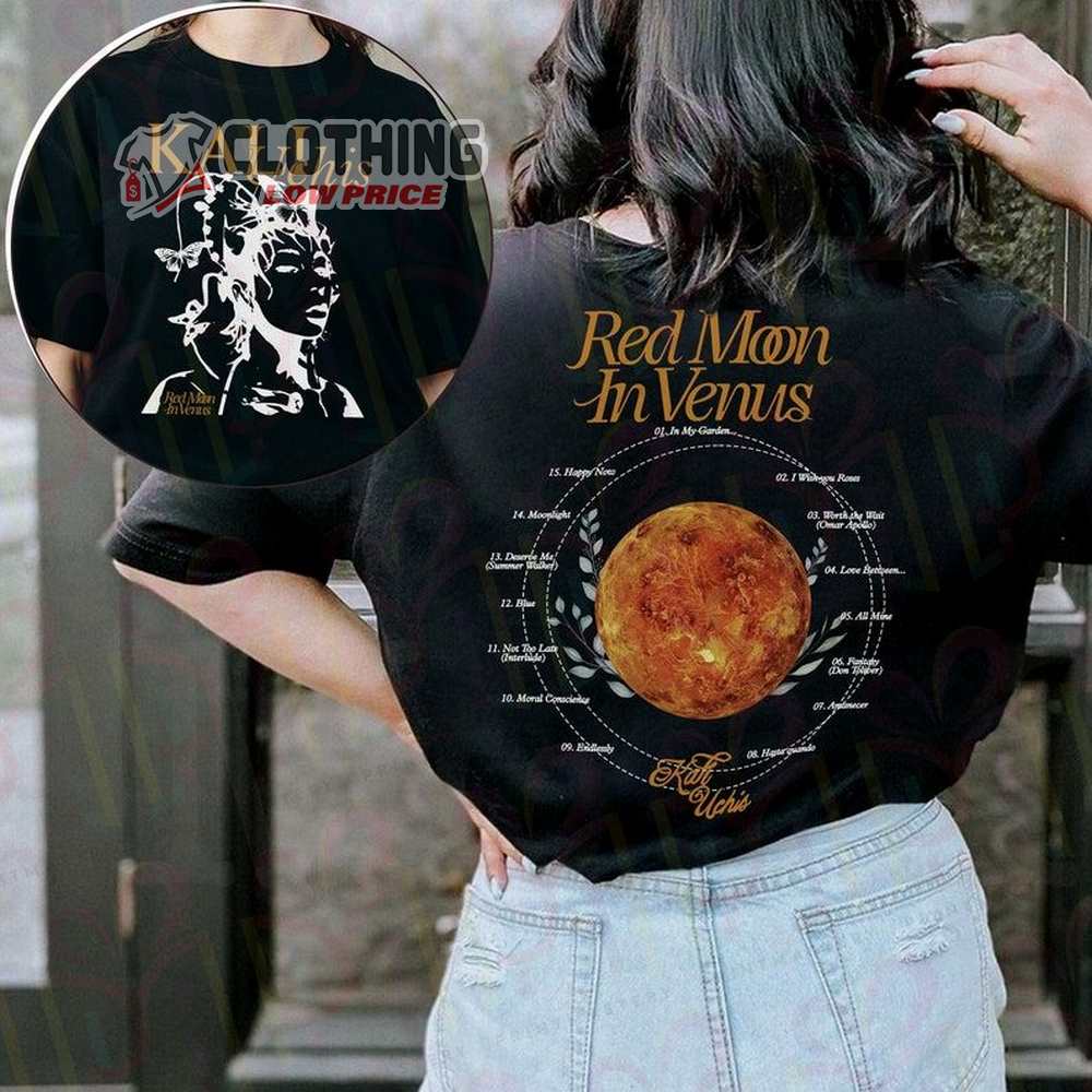 Red Moon In Venus Album Shirt, Kali Uchis New Album Shirt