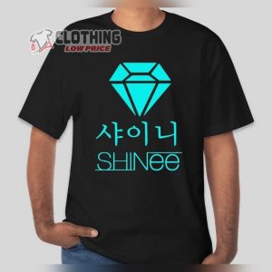 Shinee Boyband Kpop Shirt, Shinee Anniversary Tee Shirt