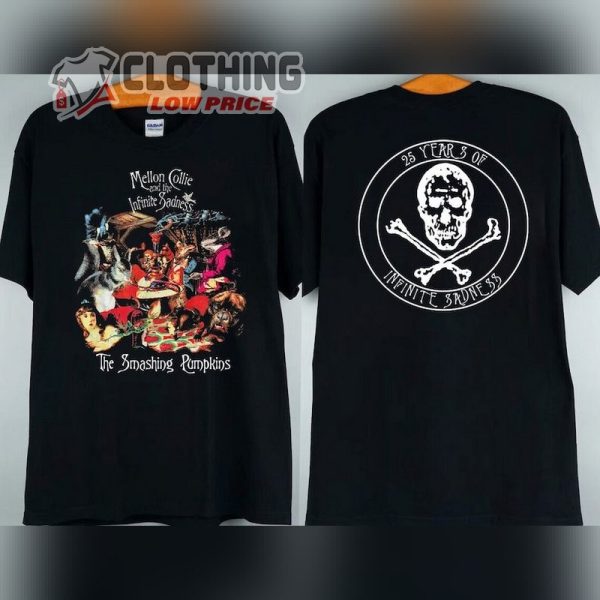 Smashing Pumpkins 2023 Tour Shirt, The Smashing Pumpkins Mellon Jumble Skull T- Shirt, Smashing Pumpkins Members T- Shirt, Smashing Pumpkins Las Vegas Tickets Merch