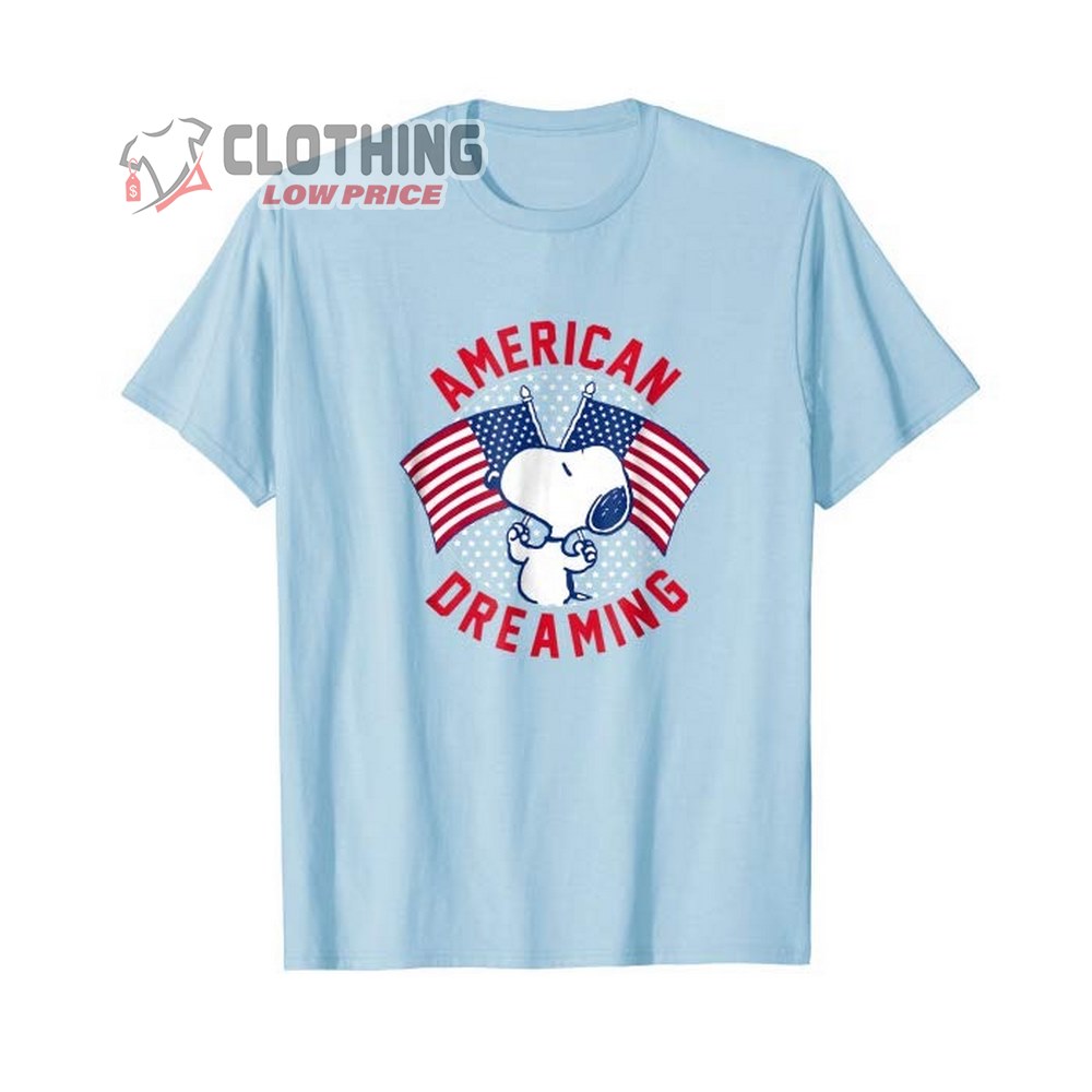 Snoopy 4th Of July American Independence Day T-Shirt, Snoopy Happy Independence Day Shirt