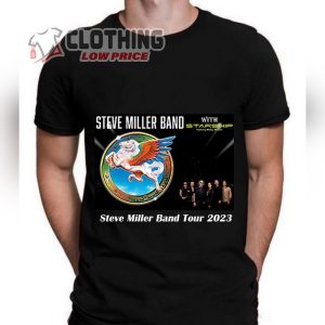 Steve Miller Band Red Rocks T- Shirt, Steve Miller Band Tour 2023 T- Shirt, Steve Miller Band Concert Merch