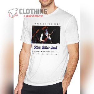 Steve Miller Tour 2023 Dates T- Shirt, Steve Miller Band Red Rocks Merch, Steve Miller Band Greatest Hits T- Shirt