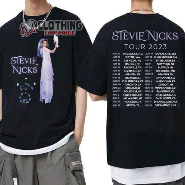 Stevie Nicks Concert 2023 Setlist Merch, Stevie Nicks Tour 2023 Shirt ...