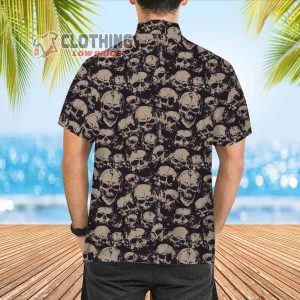 Summer Vacation Skull Gothic Hawaiian Shirt 3