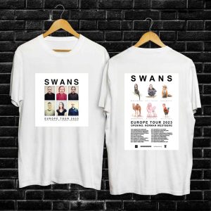 Swans Europe Tour Setlist Tickets 2023 Merch, Swans Tour Dates 2023 Shirt, Swans Norman Westberg T-Shirt