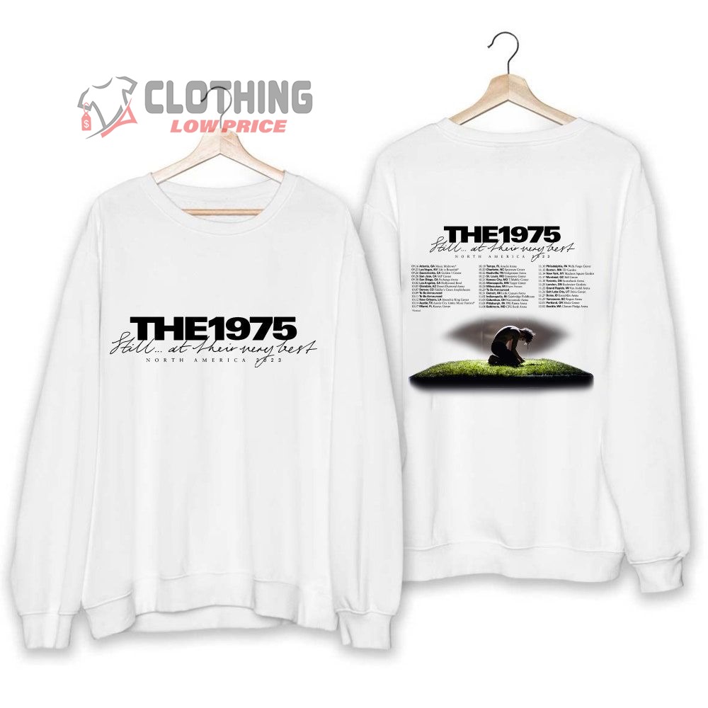 The 1975 At Their Very Best North America Tour 2023 Merch, The 1975 Band World Tour 2023 Setlist T-Shirt