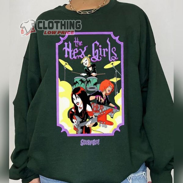 The Hex Girls Rock Band Music Sweatshirt, The Hex Girls 2023 Tour Shirt