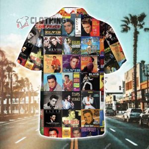 The King Elvis Presley Album Music Aloha Summer Hawaiian Shirt 3