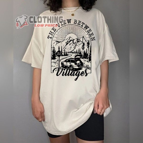 The View Between Villages Unisex T-Shirt, Sticky Season Tour Shirt, Noah Kahan Sweatshirt, Season Summer Tour 2023 Merch