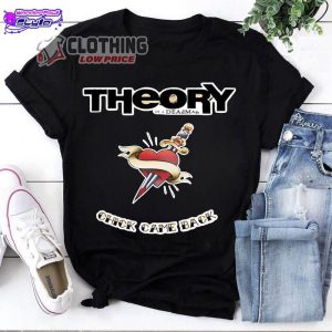 Theory Of A Deadman Merch Guess Who'S Back Theory Of A Deadman Sweatshirt Rock Reurection Tour 2023 Unisex T Shirt