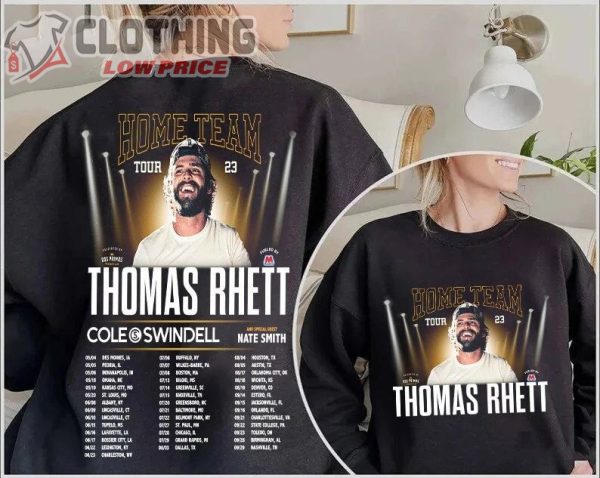 Thomas Rhett Tour 2023 T- Shirt, Thomas Rhett Country Singer Sweatshirt, Thomas Rhett Concert 2023 Merch