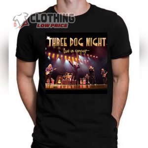 Three Dog Night Concerts 2023 Tickets T- Shirt, Three Dog Night Concerts 2023 Tour T- Shirt, Three Dog Night Concerts 2023 Dates Merch