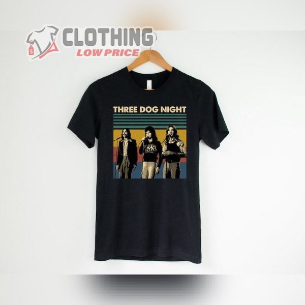 Three Dog Night Concerts 2023 Tickets T- Shirt, Three Dog Night Music Shirt, Three Dog Night Greatest Hits Album Merch