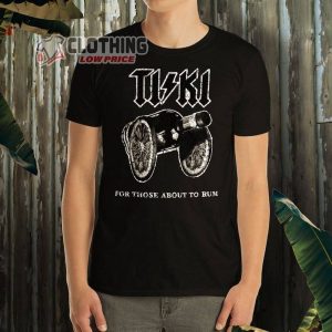 Tiki Shirt For Those About To Rum Rock And Roll Parody Cannons Short Sleeve Unisex T Shirt1
