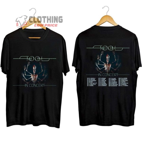 Tool In Concert 2023 Merch, Tool Announce Fall 2023 North American Tour Dates 2023 T-Shirt