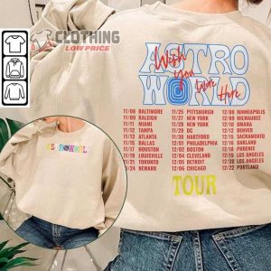 Travis Scott Rap Tour Shirt Get Ready With The Astroworld Tour 2023 Merch1