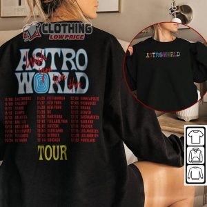 Travis Scott Rap Tour Shirt Get Ready With The Astroworld Tour 2023 Merch2