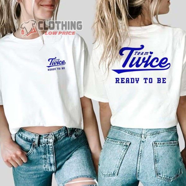 Twice Team 2023 Ready To Be Tour Merch, Twice Ready To Be Tour 2023 Shirt, Twice World Tour 2023 T-Shirt