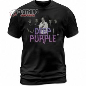 Vintage 90S Deep Purple Metal Band Unisex T Shirt Deep Purple Concert Tour 2023 Merch Deep Purple Slaves And Masters Black Rock Shirt2