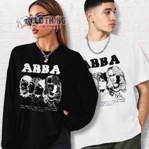 Vintage Abba Rock N Roll T-Shirt Gift For Fan, ABBA Rock Band Merch