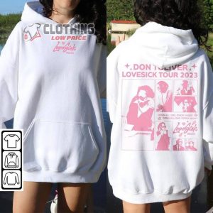 Vintage Don Toliver Rap Sweatshirt Don Toliver Lovesick Deluxe Ver World Tour 2023 Hoodie4