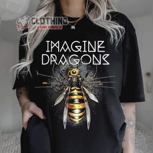 Vintage Imagine Dragons T Shirt Imagine Dragons Tour Merch