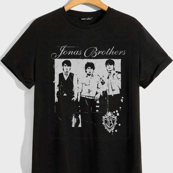 Vintage Jonas Brothers Tour 2023 Merch, Retro Five Albums One Night Tour Shirt, Jonas Retro 90’S T-Shirt