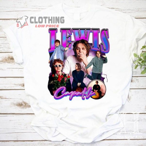 Vintage Lewis Capaldi Tour Merch, Lewis Capaldi Vintage T-Shirt