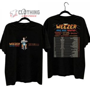 Weezer Indie Rock Roadtrip Shirt Weezer Tour 2023 Shirt Weezer Merch